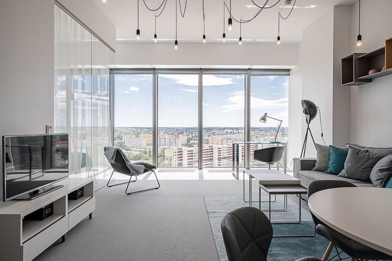 Rentplanet - Apartament Sky Tower Breslávia Exterior foto