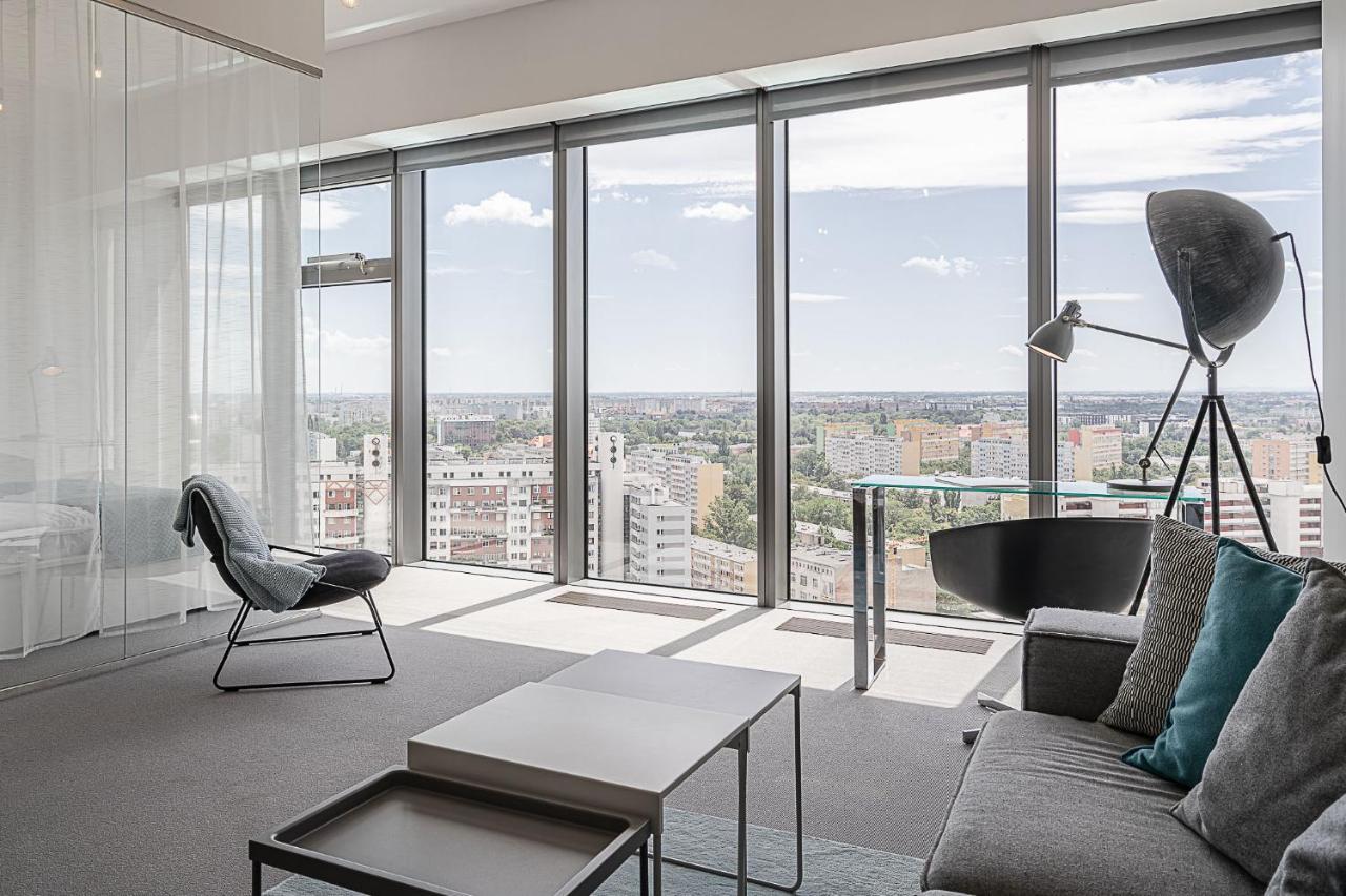 Rentplanet - Apartament Sky Tower Breslávia Exterior foto